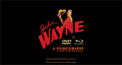 Desktop Screenshot of dukefilmography.com